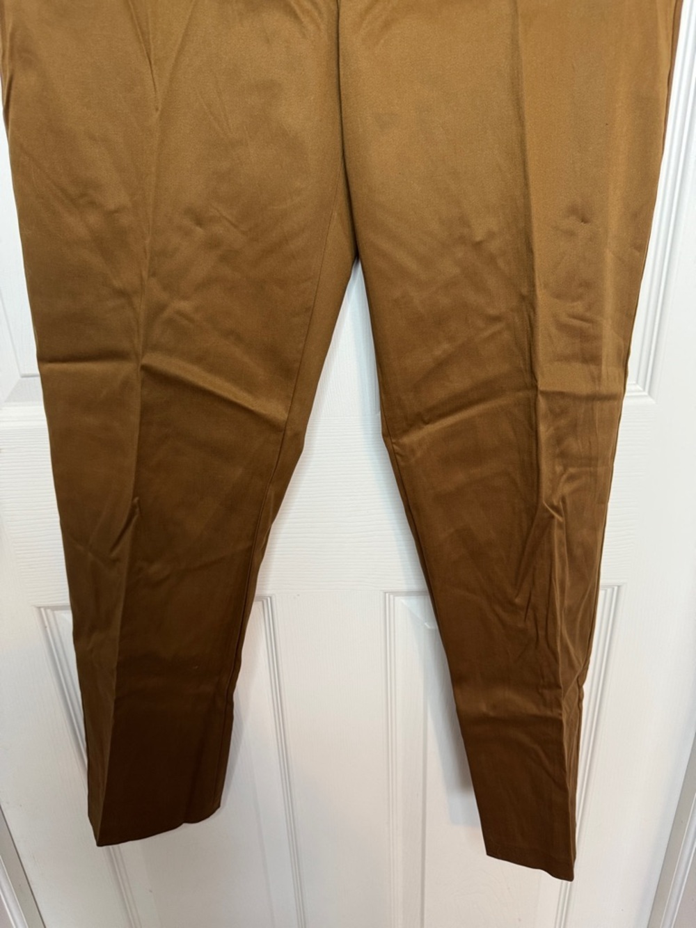 NWT Massimo Dutti Camel Brown Sailor-Button Chinos - Picture 4 of 8